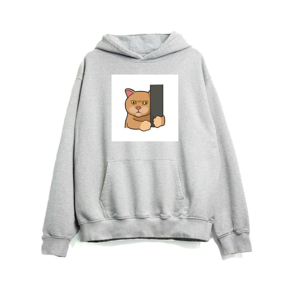 A Cats Silent Stare from a Hidden Haven Hoodies Bestbearshop