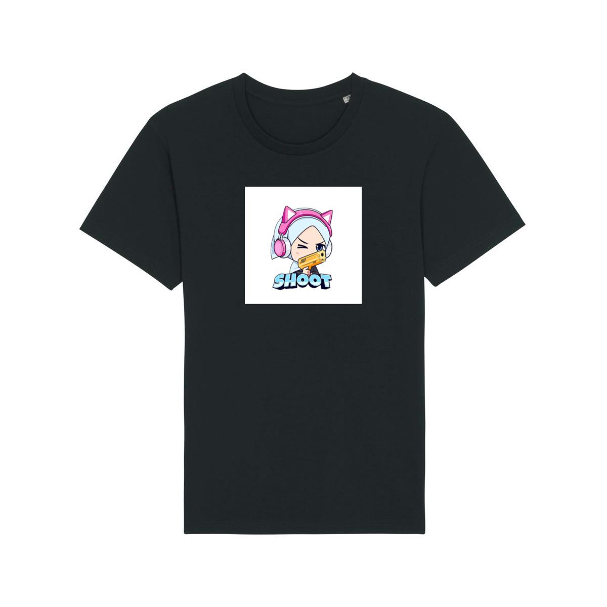 A Chibi Heroine with a Headset and a Mission T-Shirts
