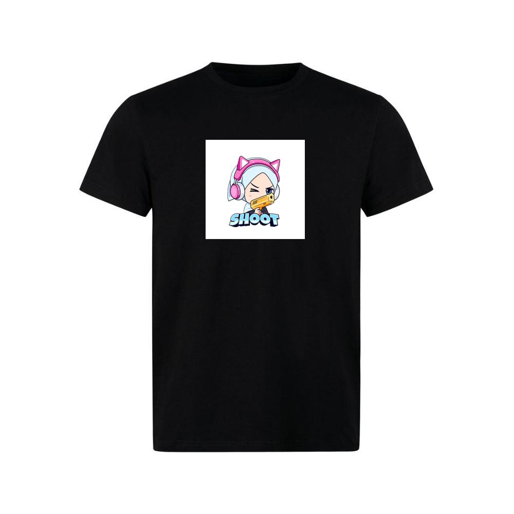 A Chibi Heroine with a Headset and a Mission TShirts Muckyknees