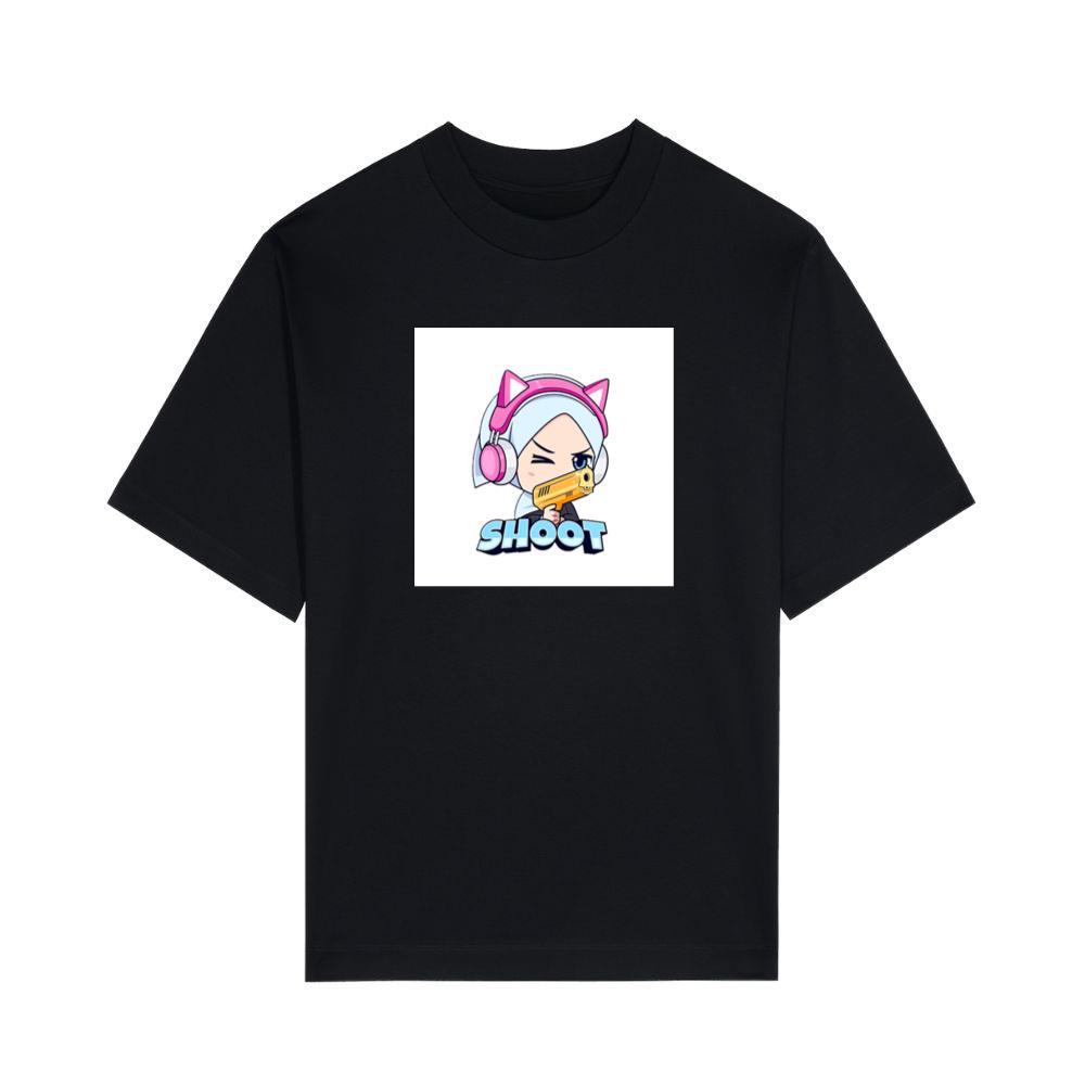 A Chibi Heroine with a Headset and a Mission T-Shirts