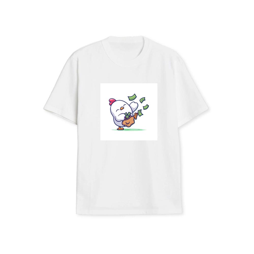 A Chicken's Delight in a Pouch of Plenty T-Shirts