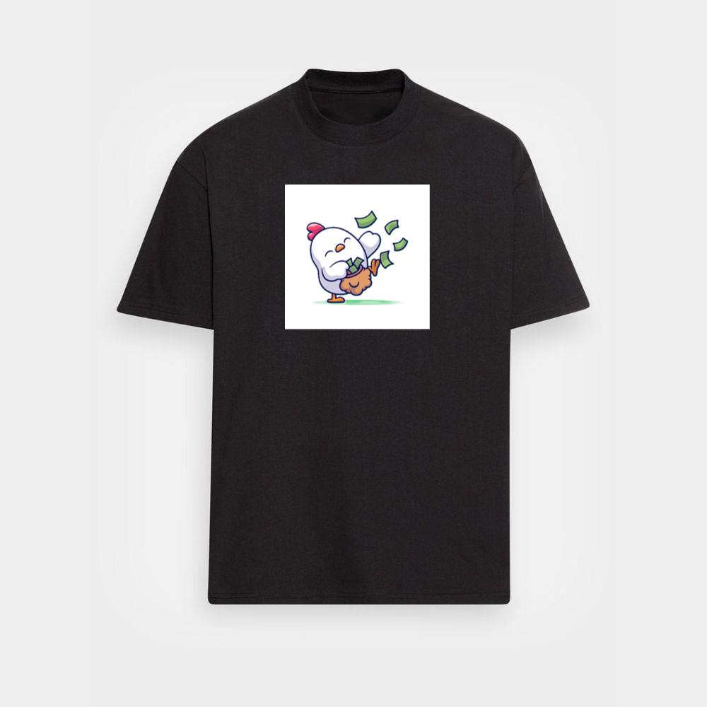 A Chicken's Delight in a Pouch of Plenty T-Shirts
