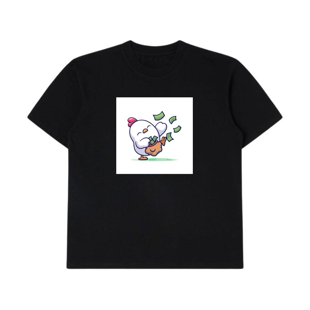 A Chicken's Delight in a Pouch of Plenty T-Shirts
