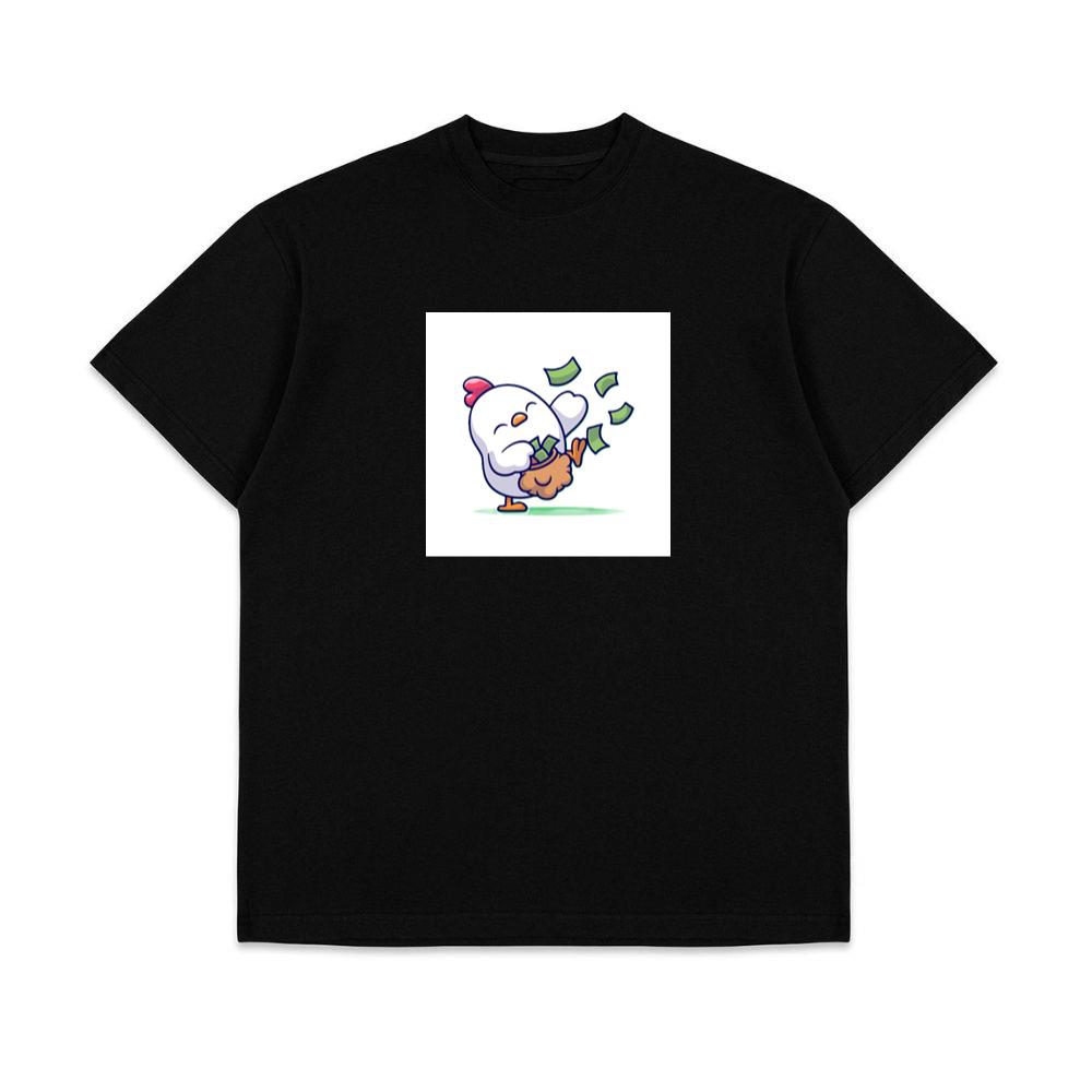 A Chicken's Delight in a Pouch of Plenty T-Shirts