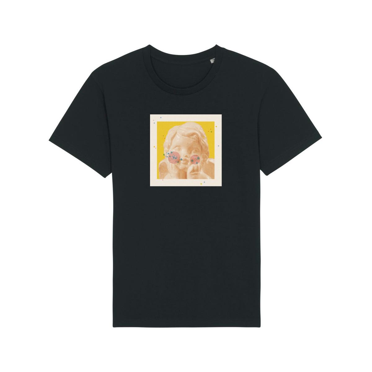 A Classical Sculpture with Color Spheres and Dots in a Surreal Arrangement T-Shirts