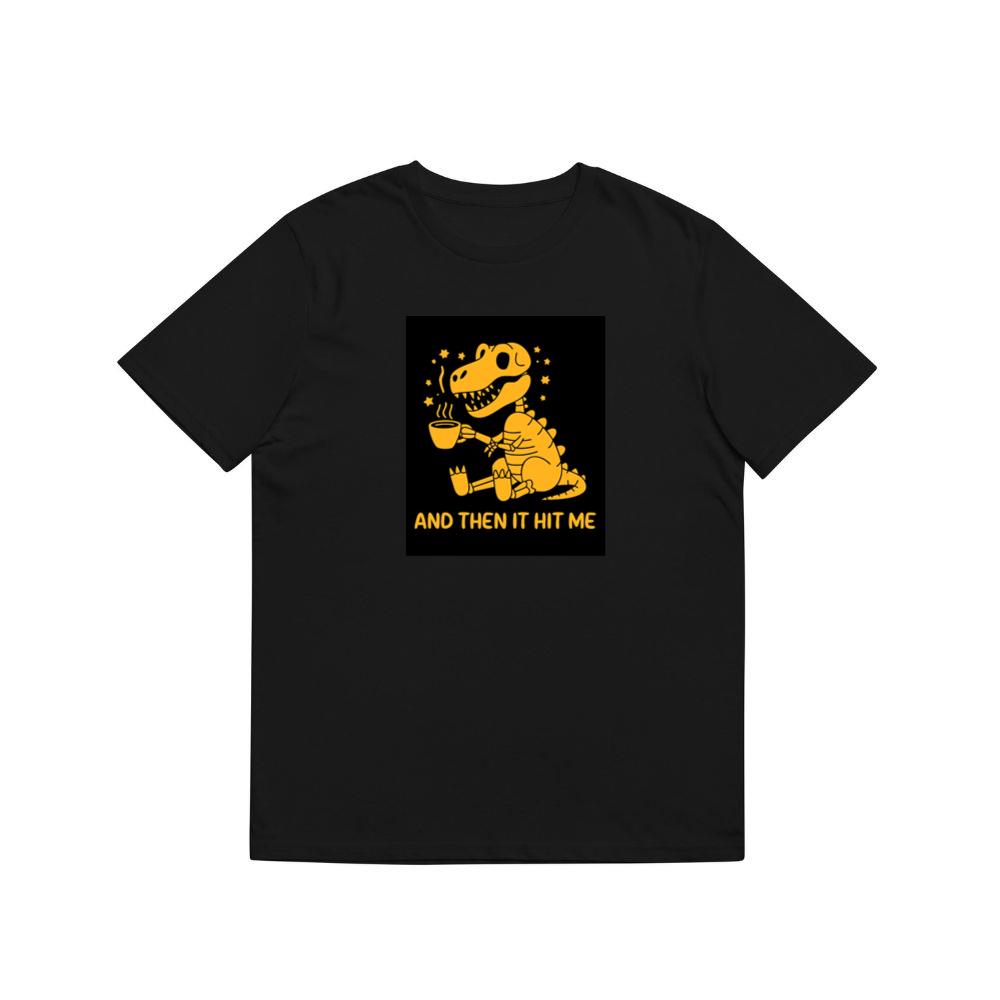 A Dinosaur's Coffee-Fueled Epiphany T-Shirts