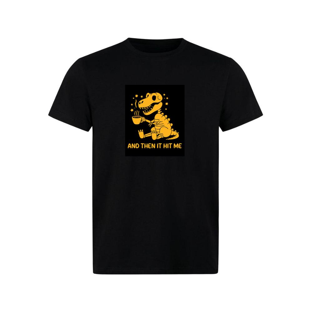 A Dinosaurs CoffeeFueled Epiphany TShirts Muckyknees