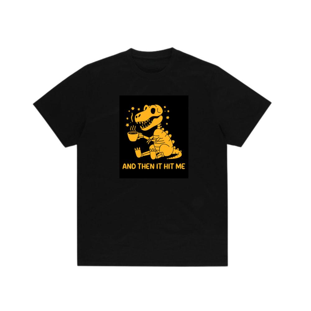 A Dinosaurs CoffeeFueled Epiphany TShirts Hushheroes