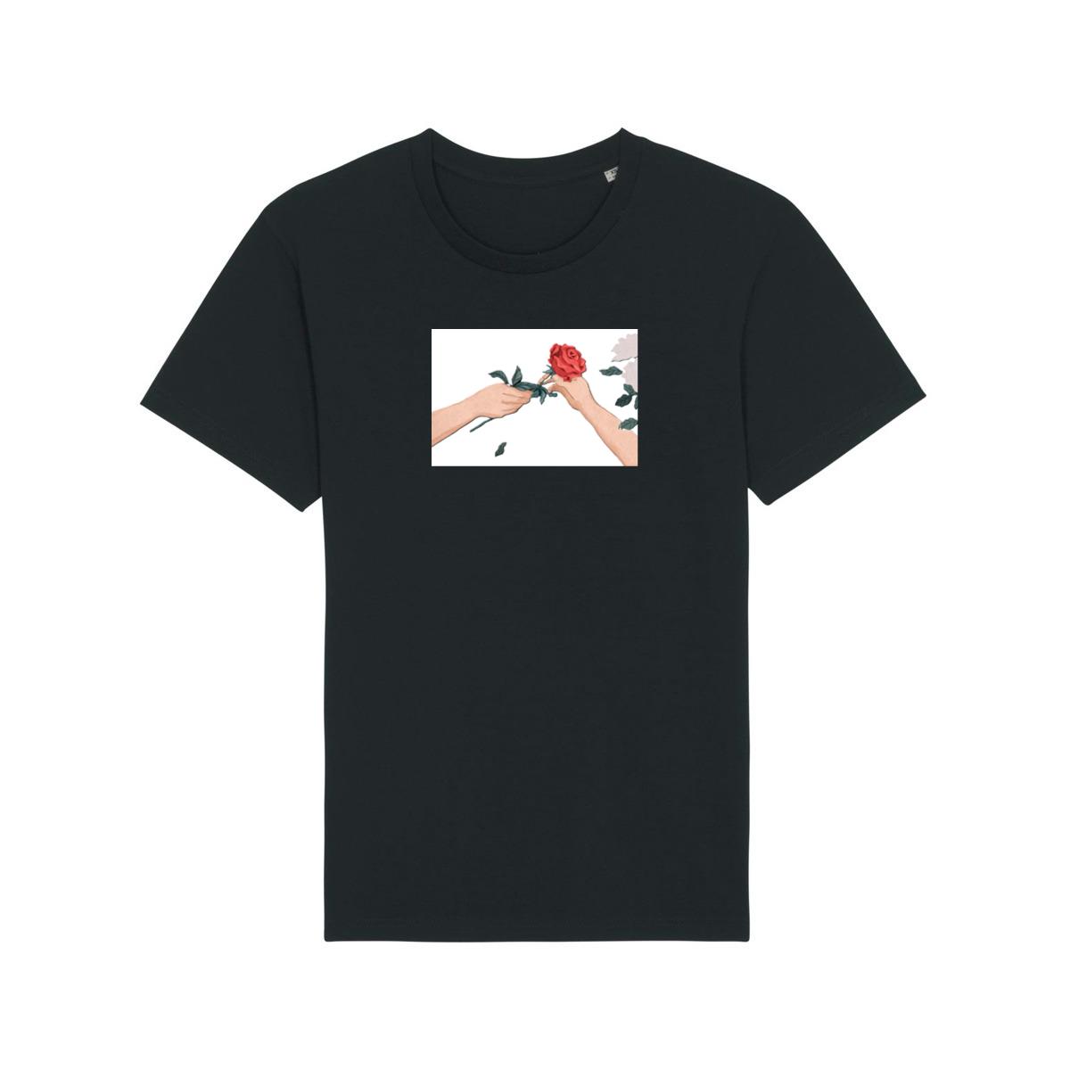 A Dramatic Image of a Floral Gift T-Shirts