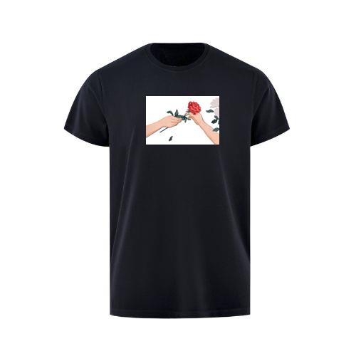 A Dramatic Image of a Floral Gift T-Shirts