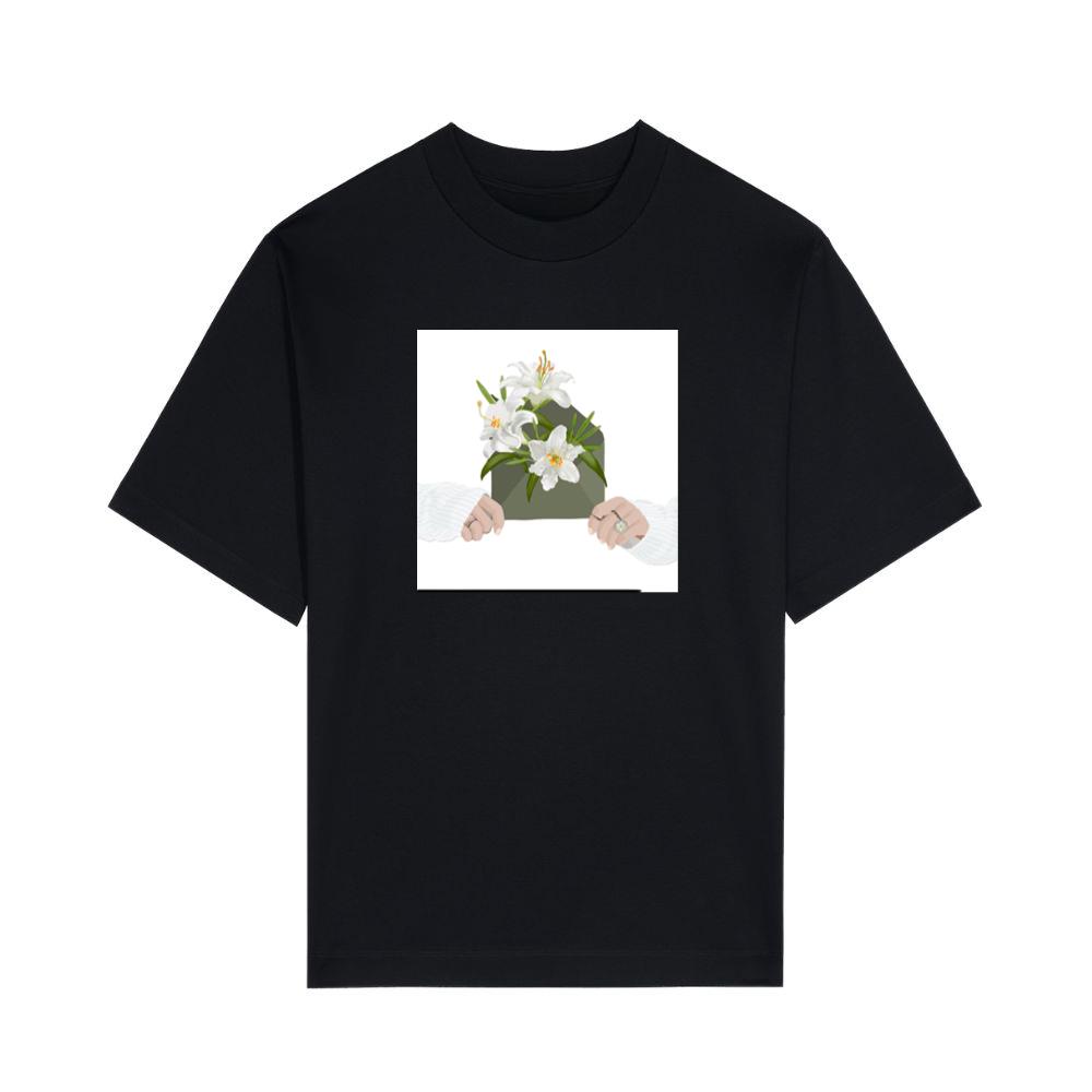 A Floral Arrangement Presented by Hands T-Shirts
