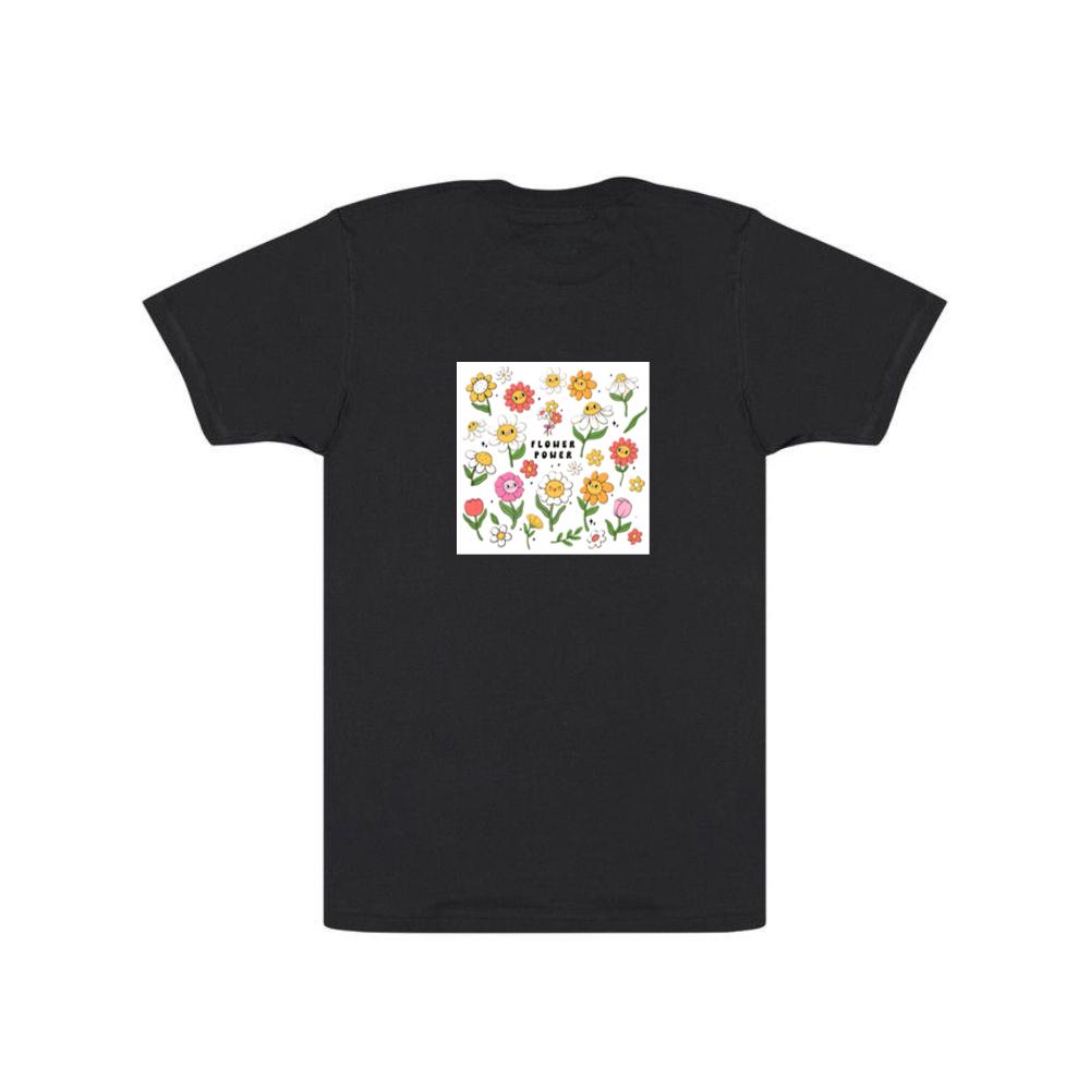 A Flower Power Celebration in Cartoon Flowers T-Shirts