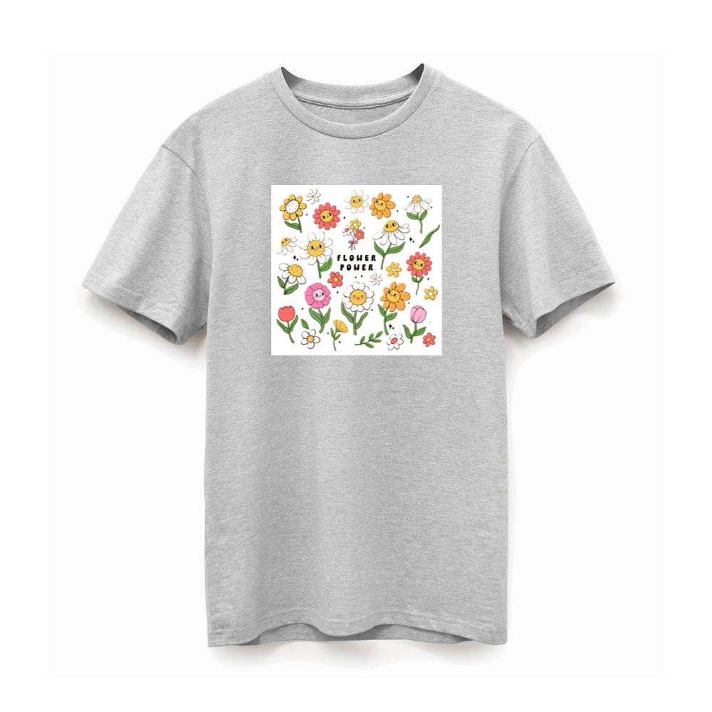 A Flower Power Celebration in Cartoon Flowers TShirts Britishtransit
