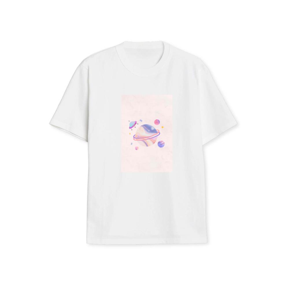 A Galactic Gathering in a Gentle Glow T-Shirts