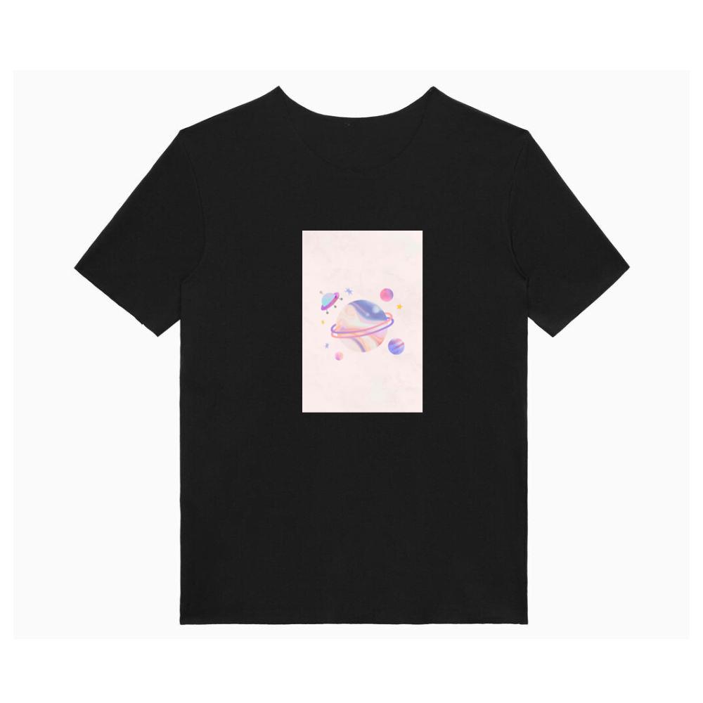 A Galactic Gathering in a Gentle Glow T-Shirts