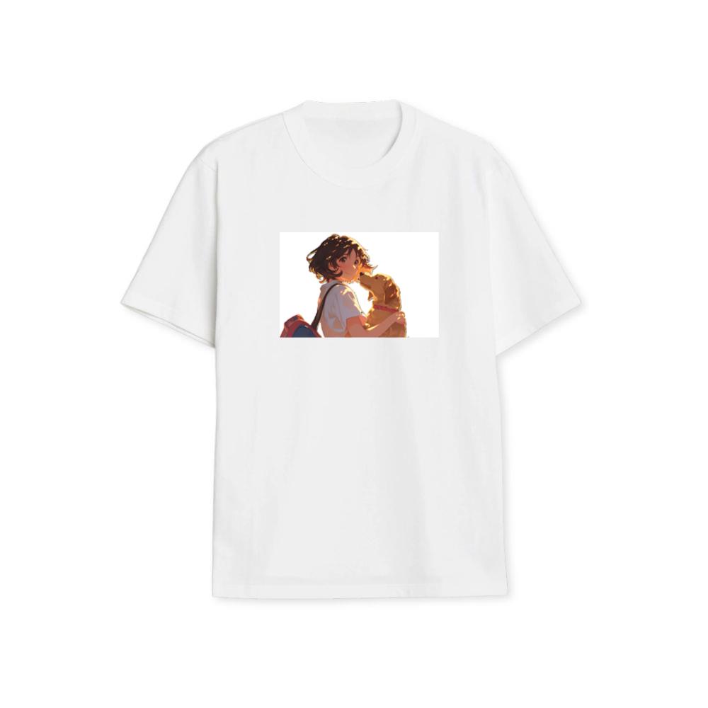 A Girl and Her Loyal Companion T-Shirts
