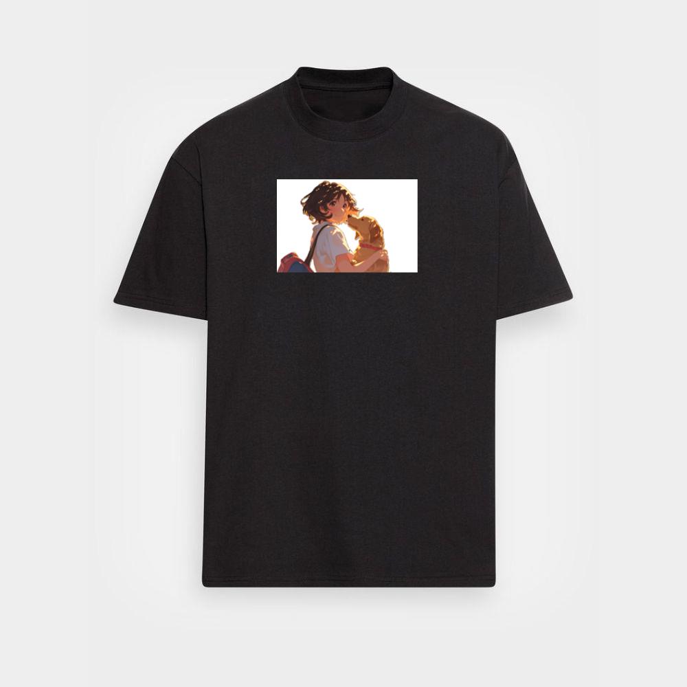 A Girl and Her Loyal Companion T-Shirts