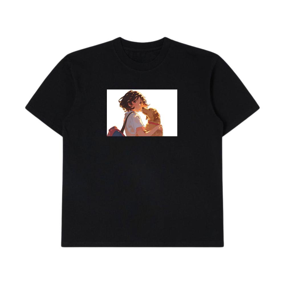 A Girl and Her Loyal Companion T-Shirts