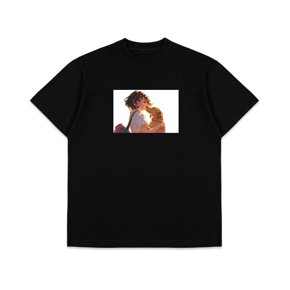 A Girl and Her Loyal Companion T-Shirts