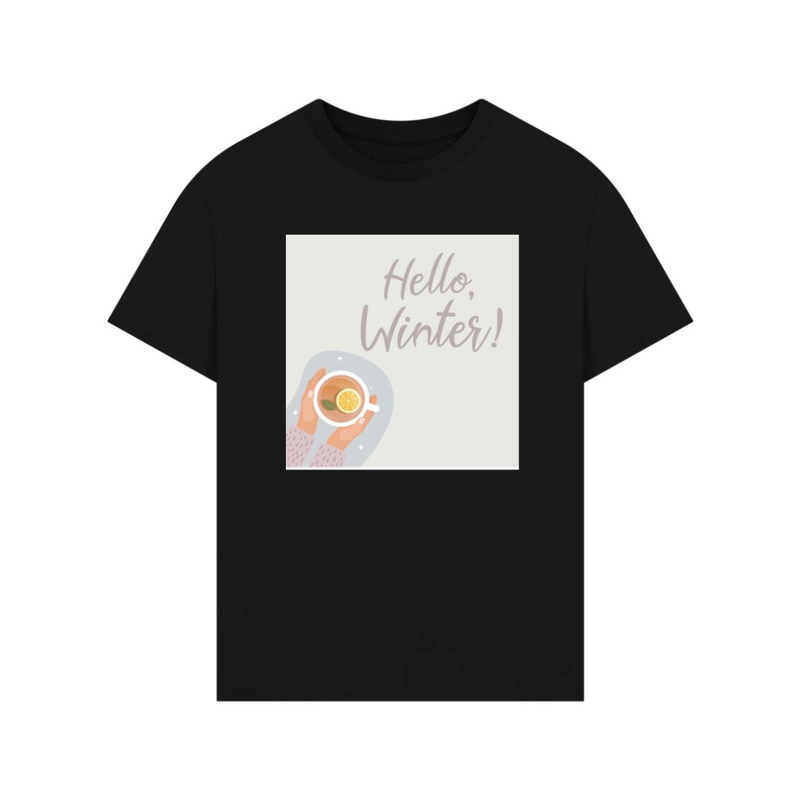 A Greeting with a Warm Cup of Lemon Tea T-Shirt