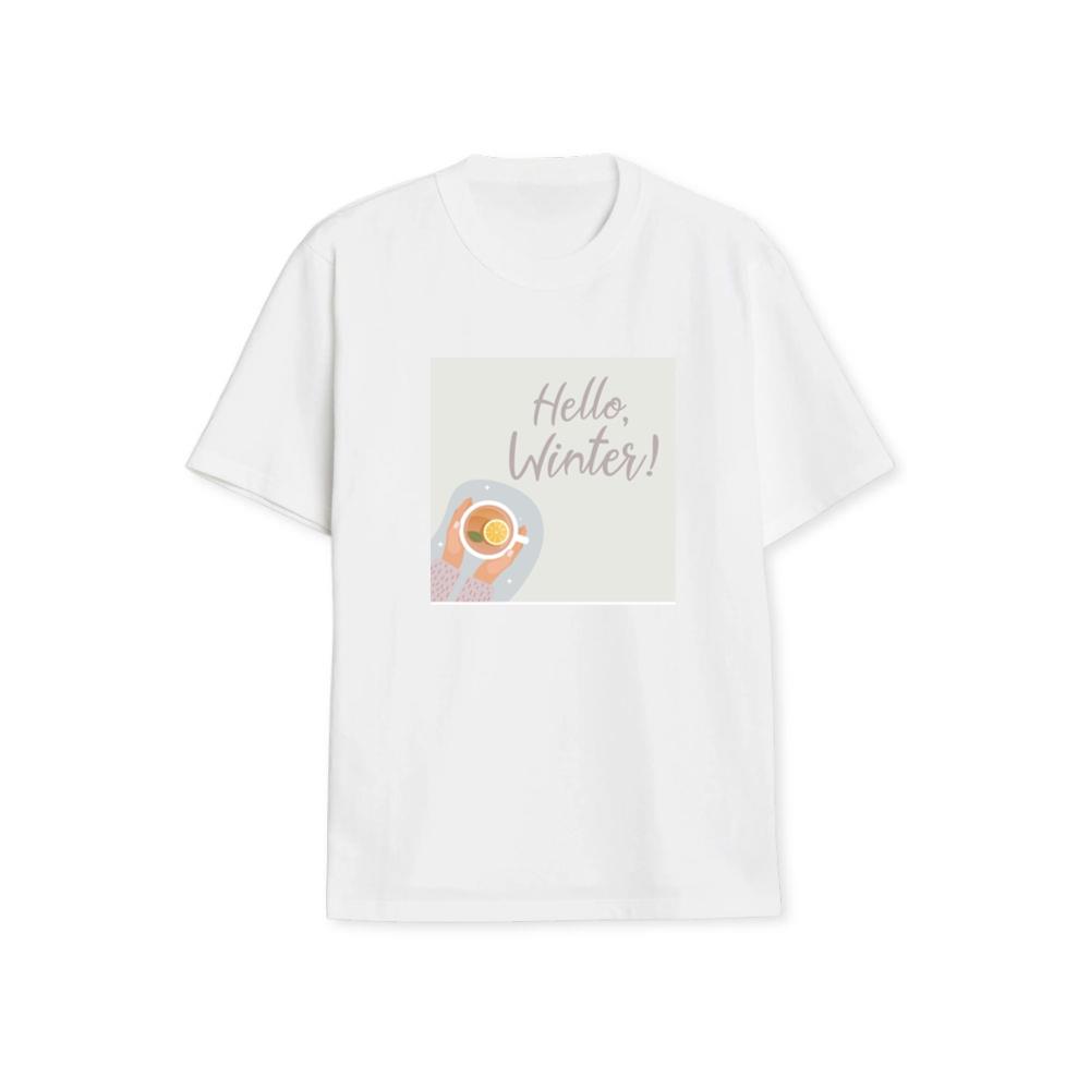A Greeting with a Warm Cup of Lemon Tea T-Shirts