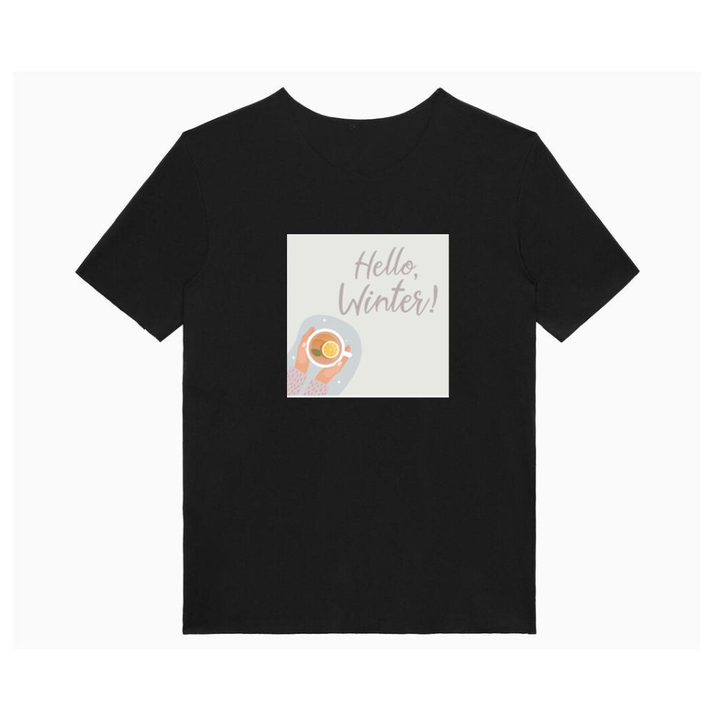 A Greeting with a Warm Cup of Lemon Tea T-Shirts