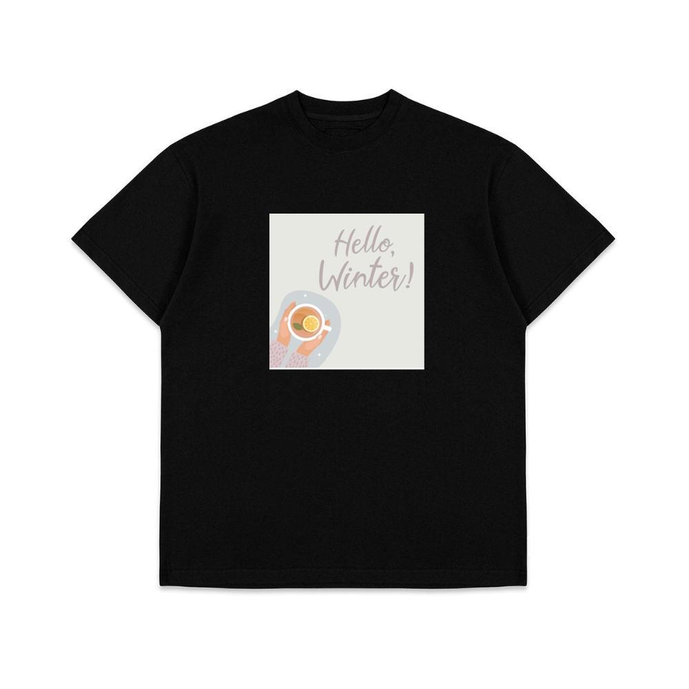A Greeting with a Warm Cup of Lemon Tea T-Shirts