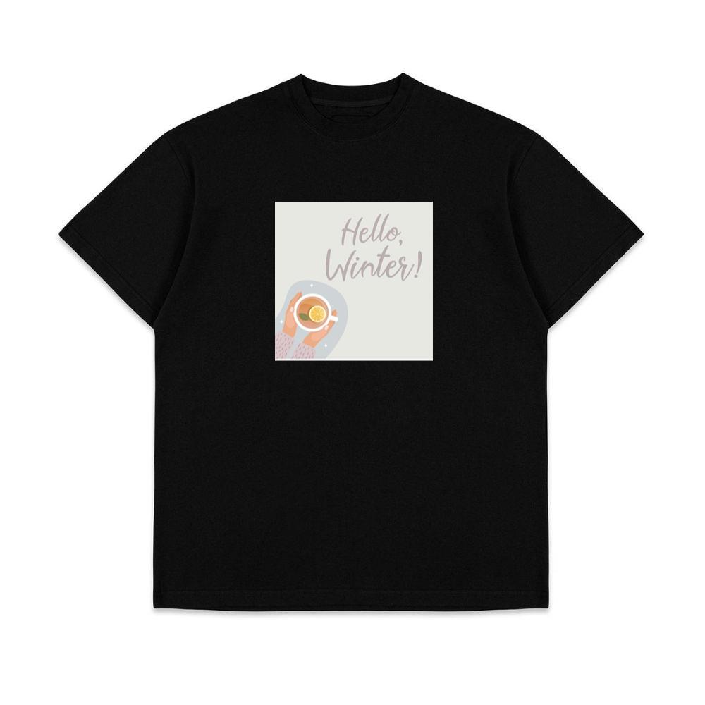 A Greeting with a Warm Cup of Lemon Tea T-Shirts