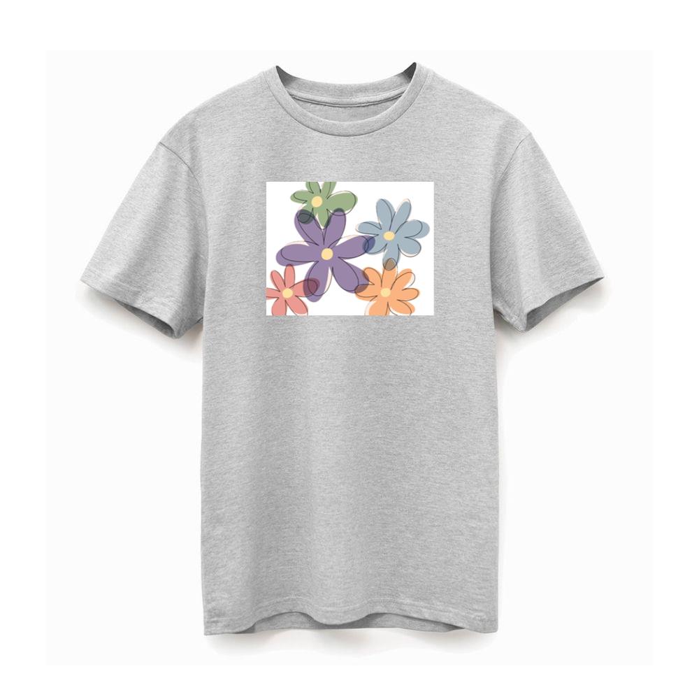 A HandDrawn Floral Pattern TShirts Britishtransit