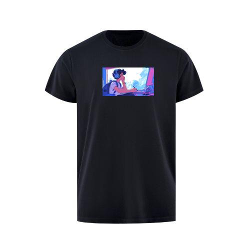 A Moment of Creation in a Dreamy Digital Landscape T-Shirts
