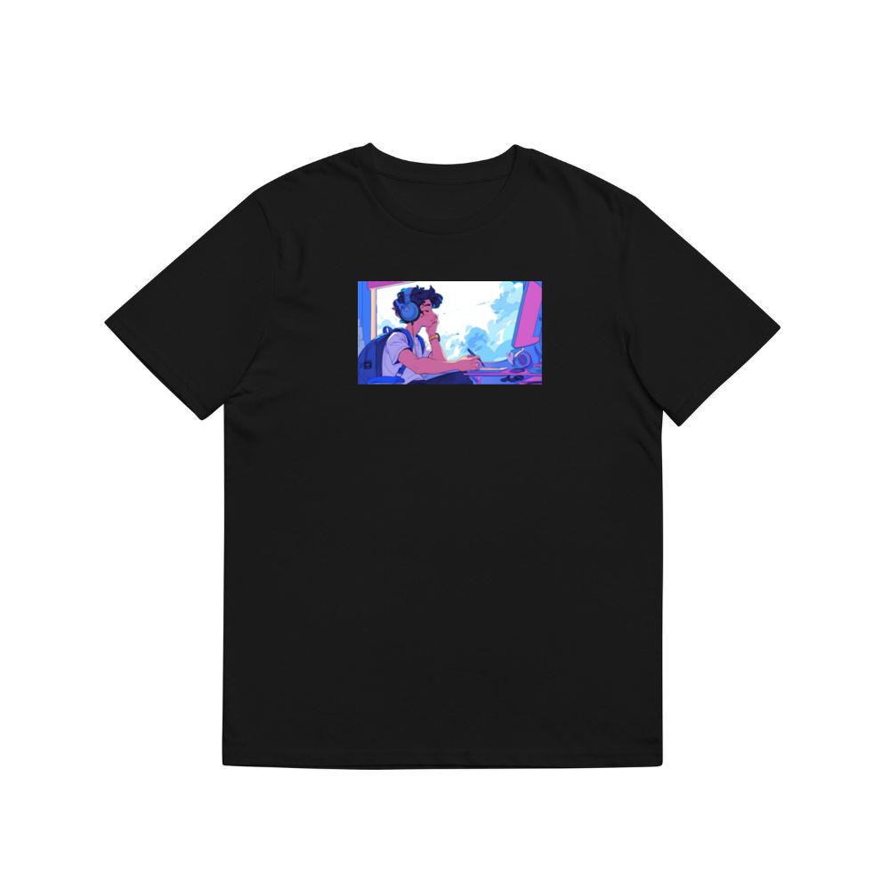A Moment of Creation in a Dreamy Digital Landscape T-Shirts
