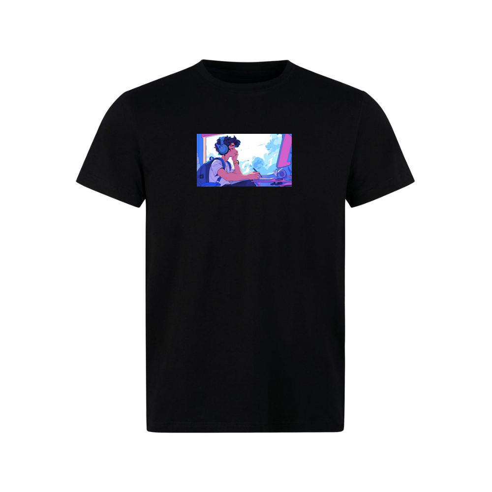 A Moment of Creation in a Dreamy Digital Landscape TShirts Muckyknees