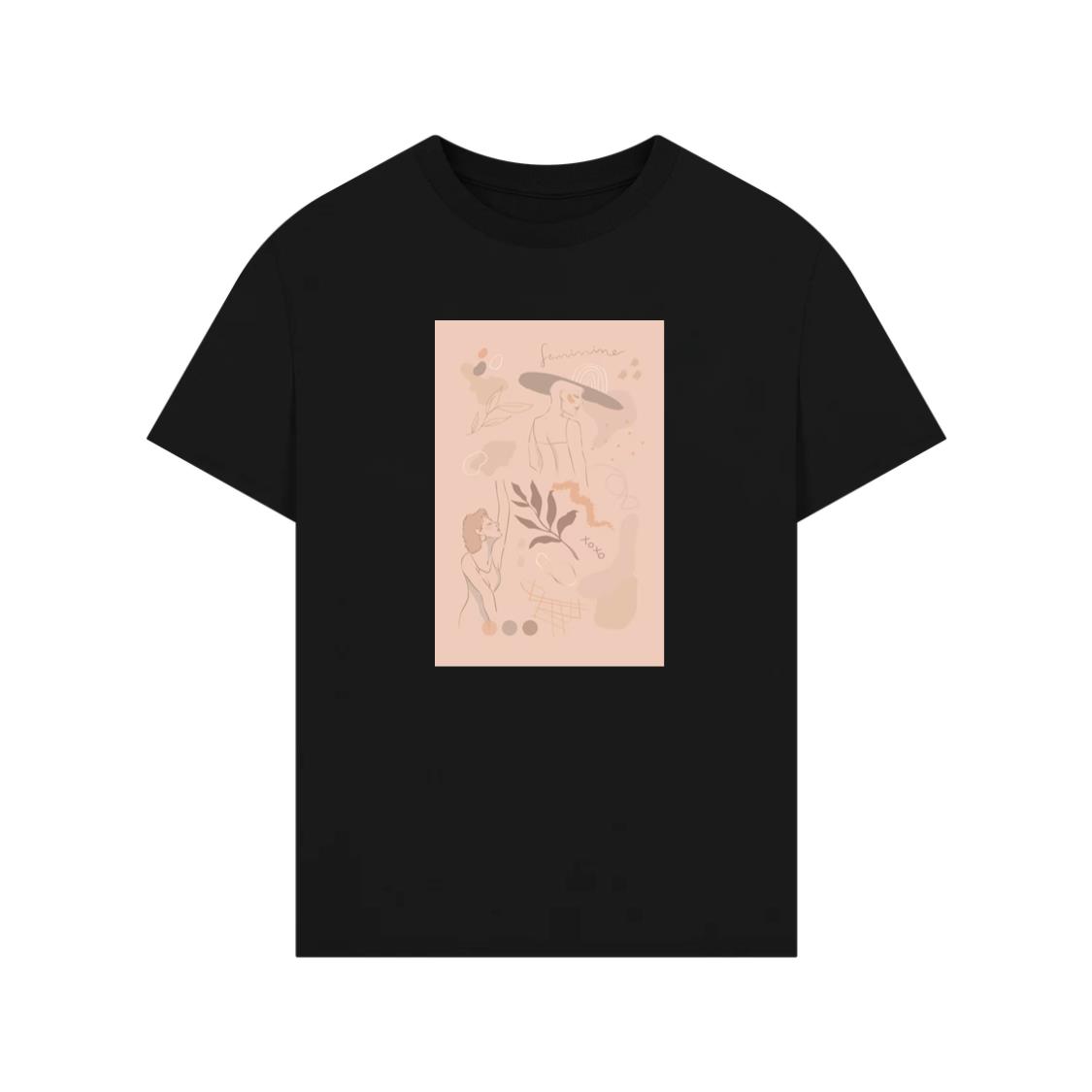 A Moment of Feminine Abstraction T-Shirt