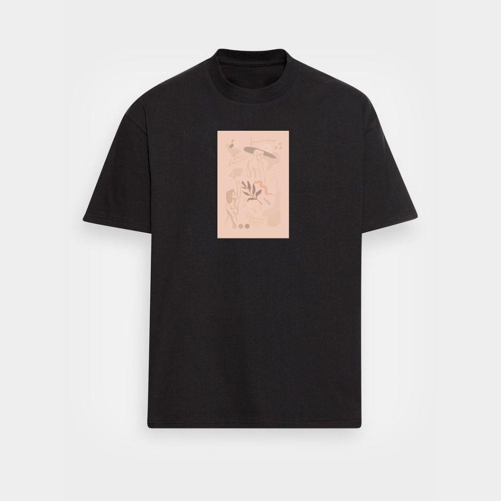 A Moment of Feminine Abstraction T-Shirts