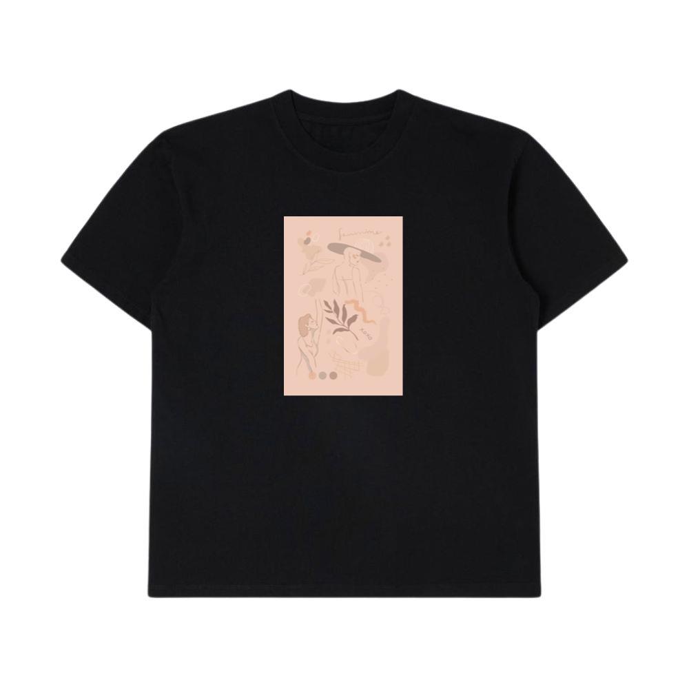 A Moment of Feminine Abstraction T-Shirts