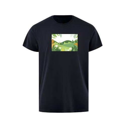 A Nature Nook in a Digital Dreamscape T-Shirts
