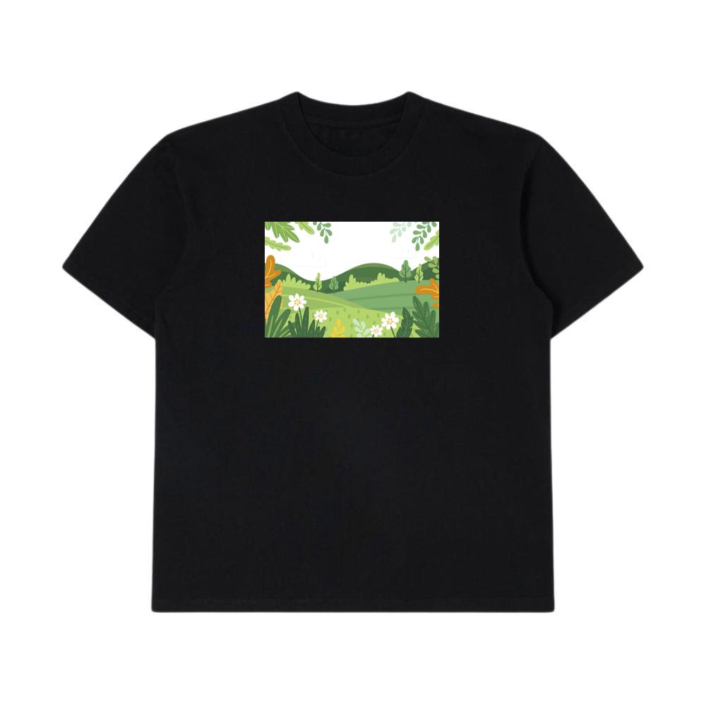 A Nature Nook in a Digital Dreamscape T-Shirts