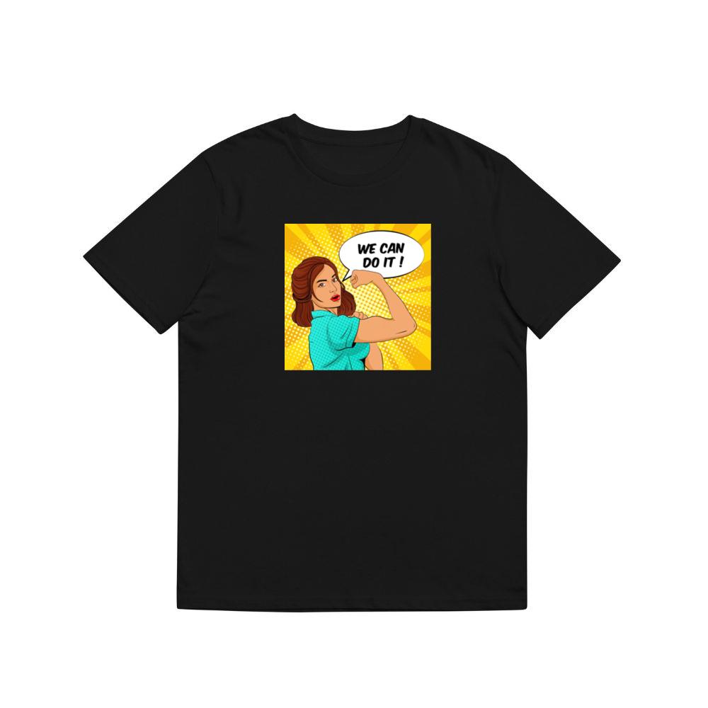 A Pop Art Study of Unity and Female Empowerment T-Shirts