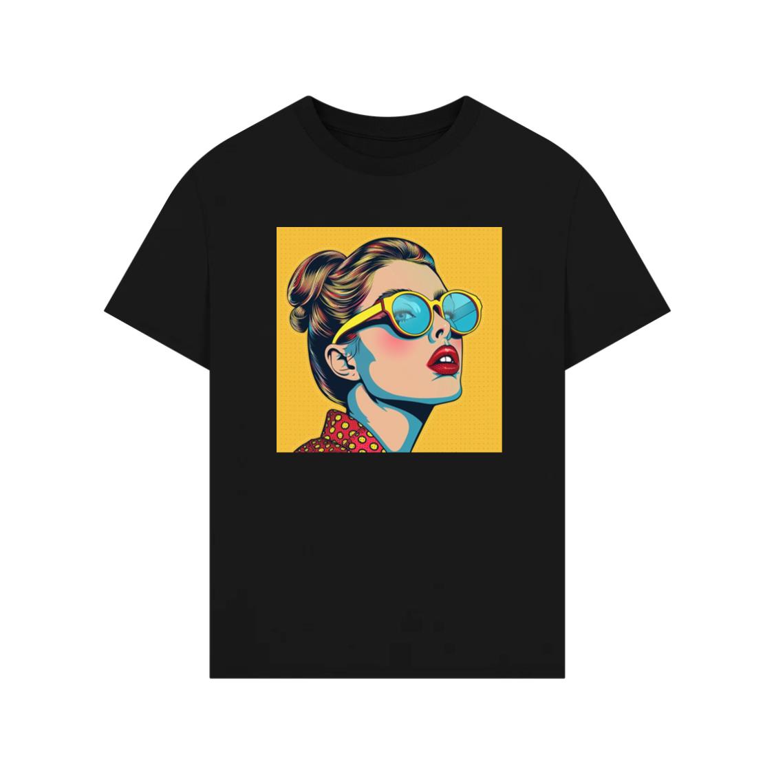 A Pop Art Tribute to Bold Colors and Graphic Beauty T-Shirt