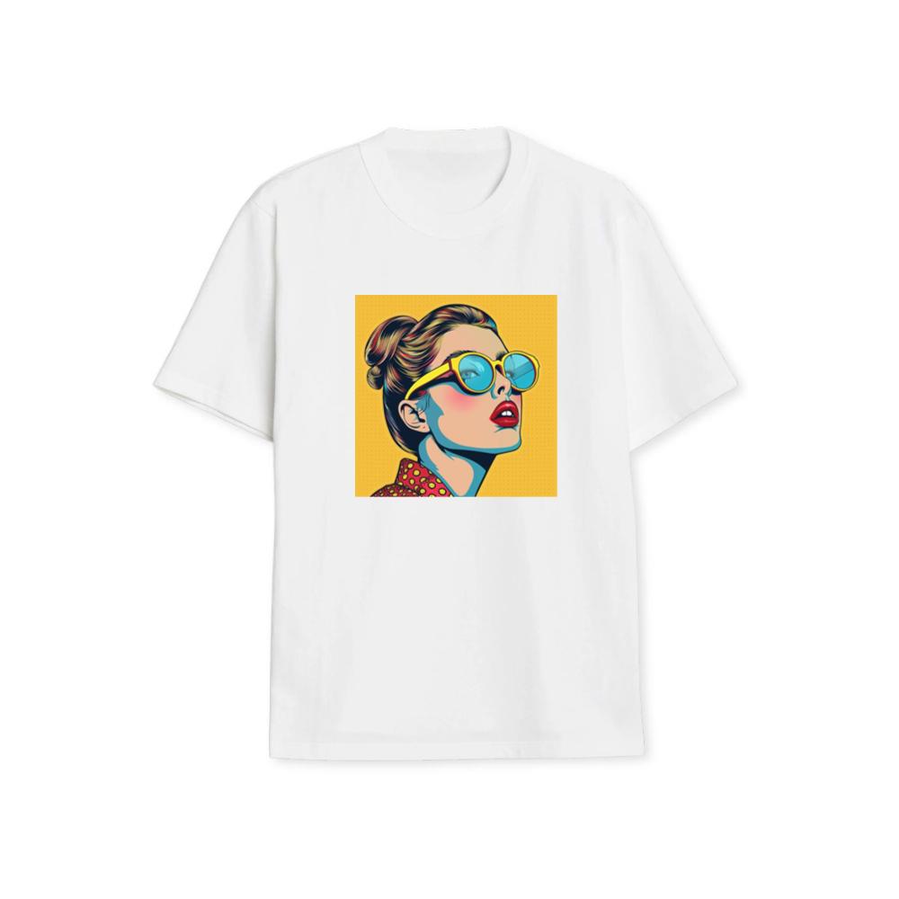 A Pop Art Tribute to Bold Colors and Graphic Beauty T-Shirts