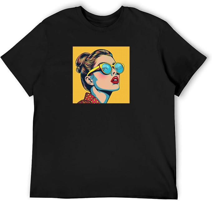 A Pop Art Tribute to Bold Colors and Graphic Beauty T-Shirts