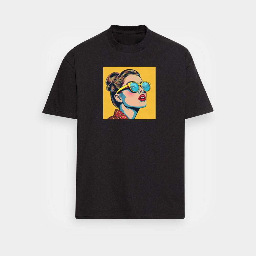 A Pop Art Tribute to Bold Colors and Graphic Beauty T-Shirts