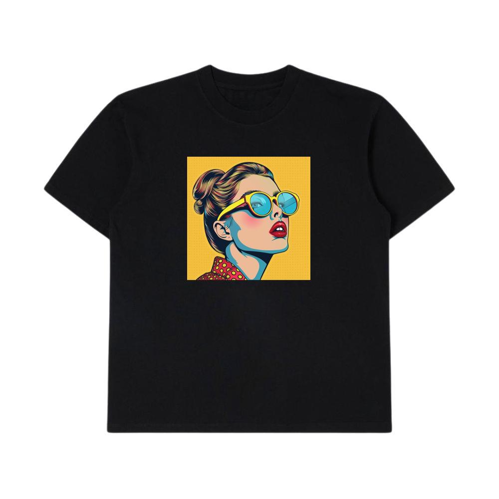 A Pop Art Tribute to Bold Colors and Graphic Beauty T-Shirts