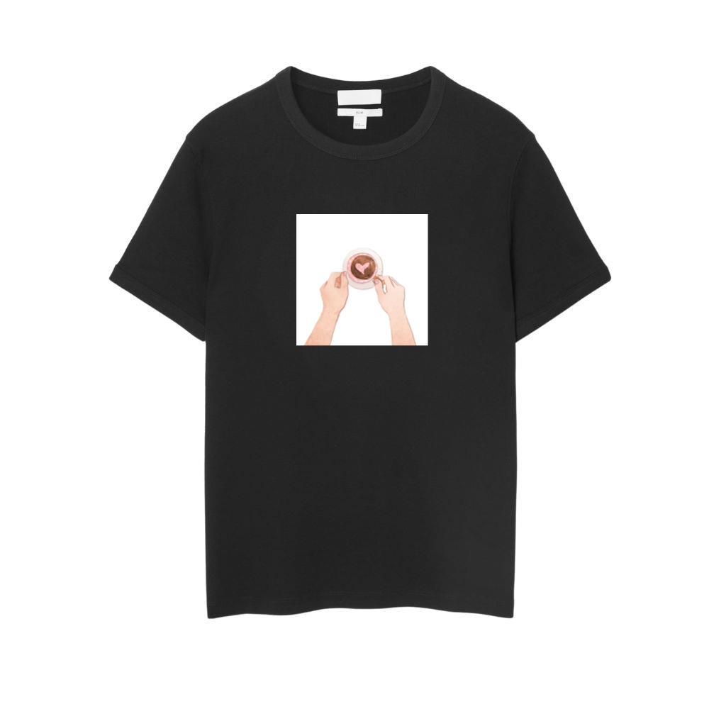 A Romantic Coffee Moment T-Shirts