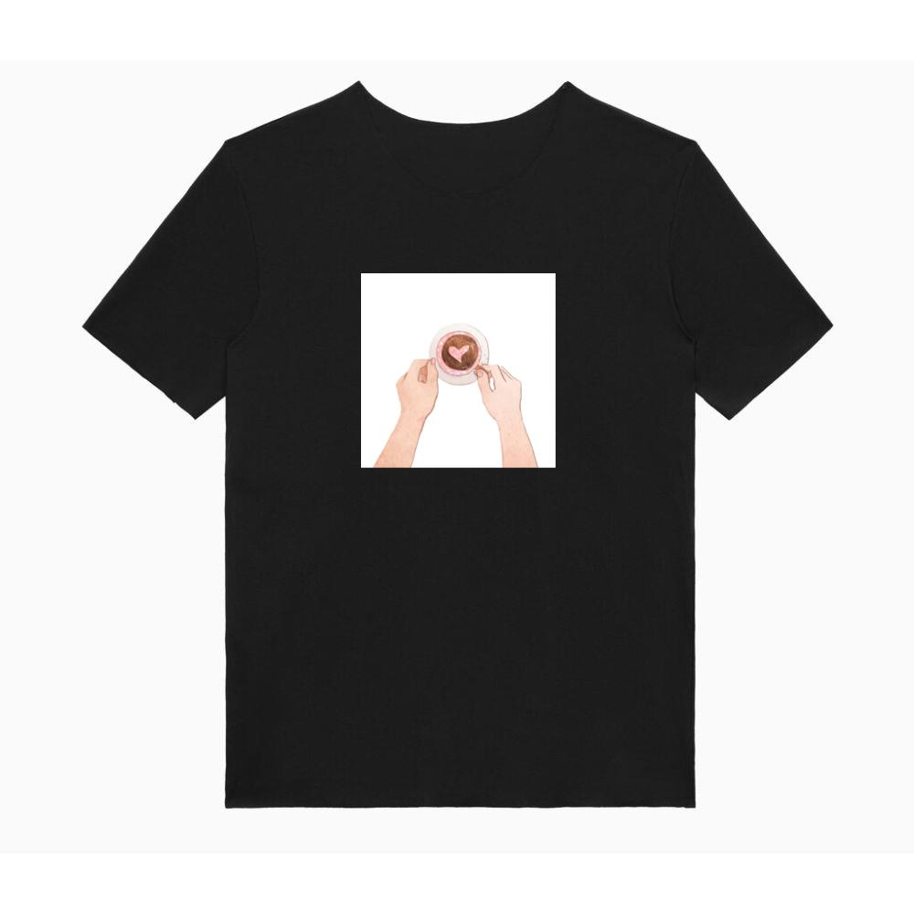 A Romantic Coffee Moment T-Shirts