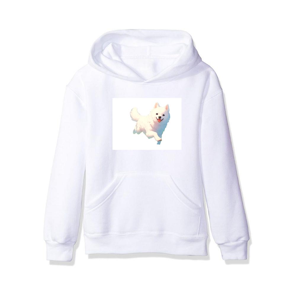 A Samoyed's Exuberant Exploration Hoodies