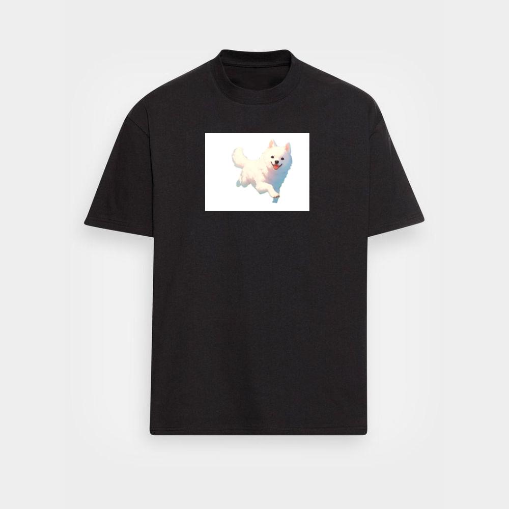 A Samoyed's Exuberant Exploration T-Shirts