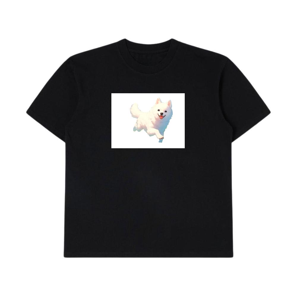 A Samoyed's Exuberant Exploration T-Shirts