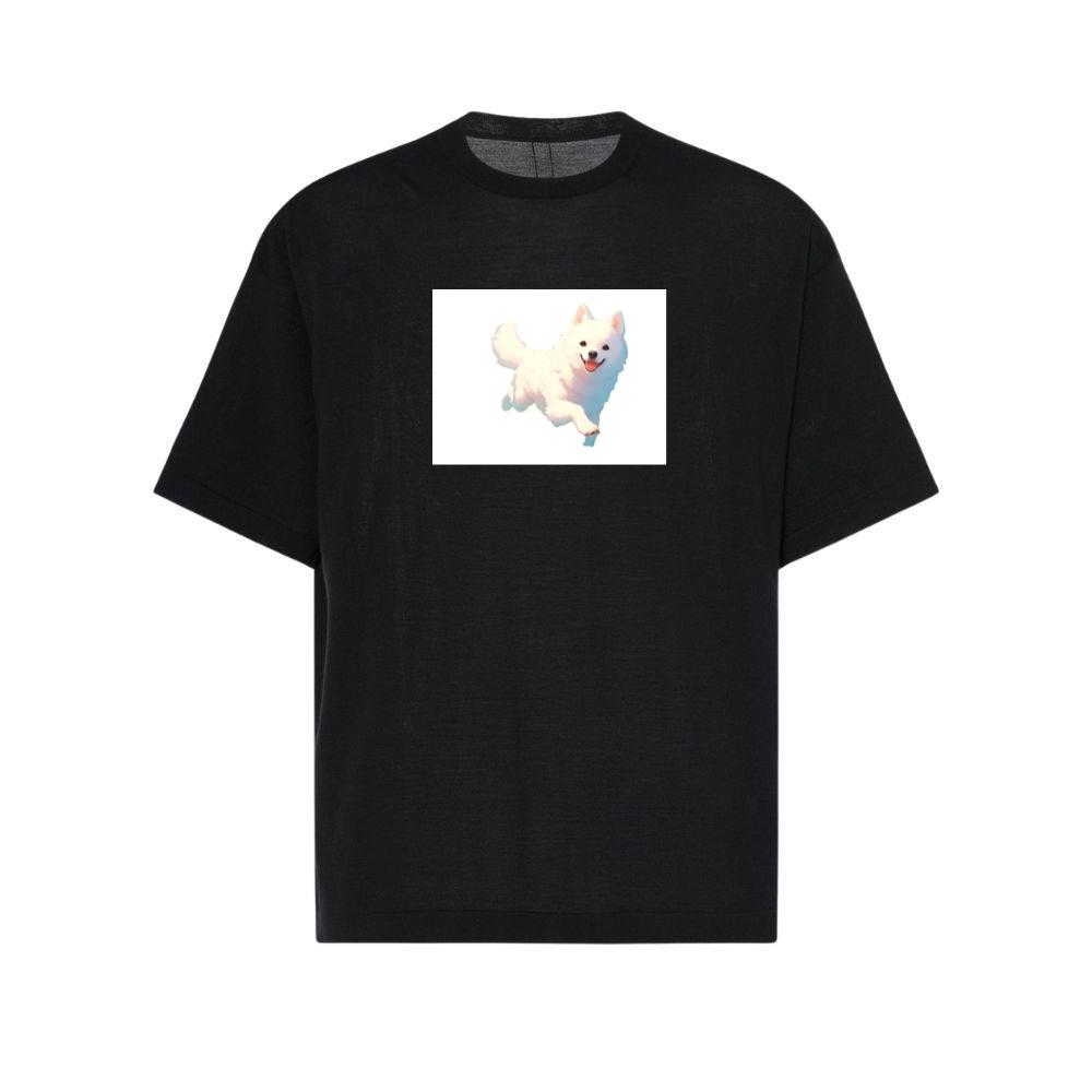 A Samoyed's Exuberant Exploration T-Shirts