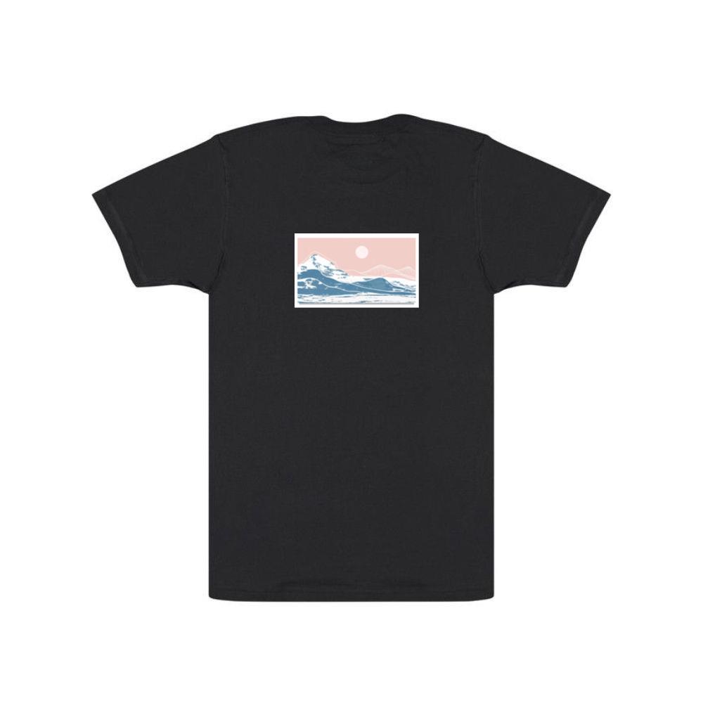 A Serene Mountain Landscape T-Shirts